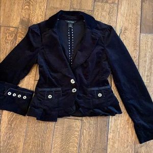 Black Corduroy Blazer